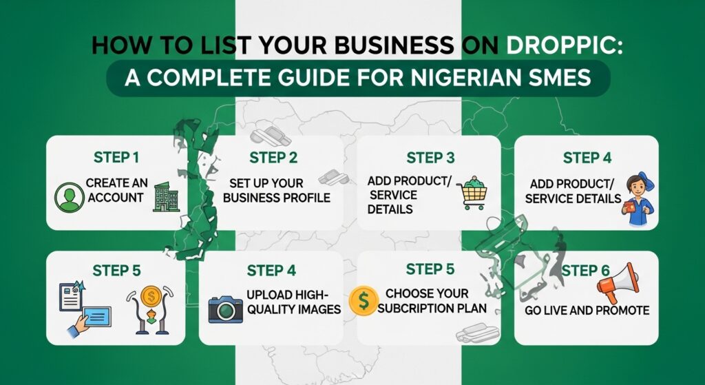 How to List Your Business on Droppic A Complete Guide for Nigerian SMEs